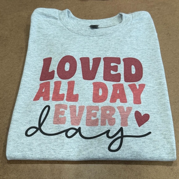 Valentine’s Day Designed T-shirt, size Medium (unisex fit) - Picture 2 of 7
